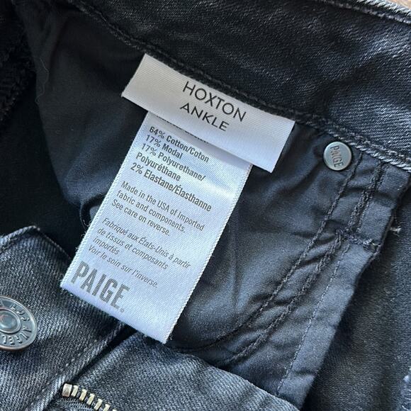 PAIGE Hoxton Ankle Skinny Jeans - Picture 6 of 8